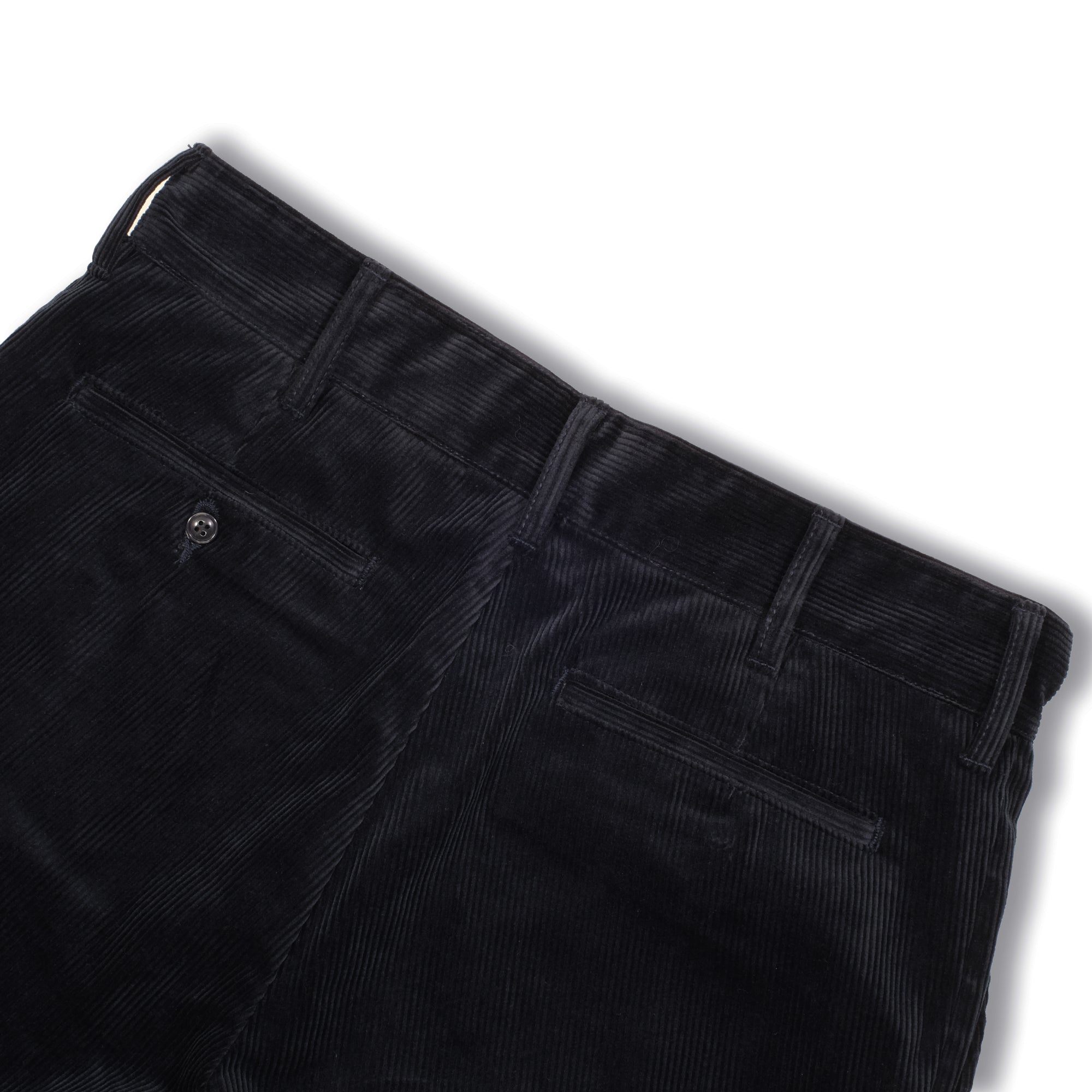 MASSTARD DAILY CHINOS CORDUROY NAVY 新品-